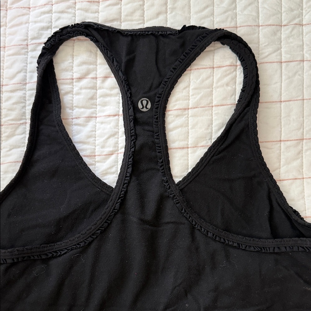 lululemon athletica Black Cool Racer Back